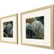 Golden Stitch Green and Blue and Multi Framed Art, Propac