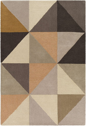 Kennedy 156 X 108 inch Medium Gray Rug in 9 x 13, Rectangle