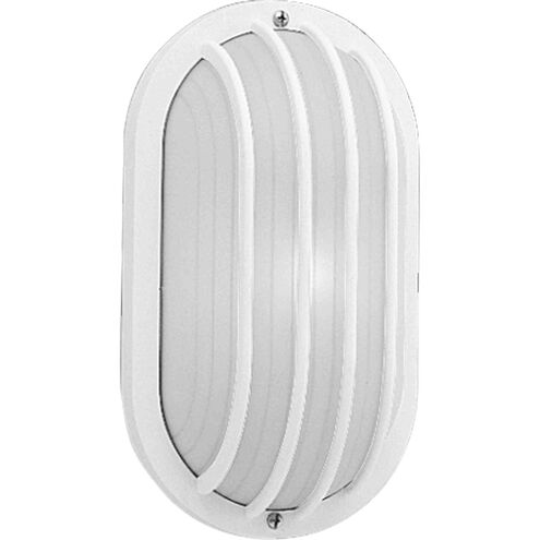 Bulkheads 1 Light 11 inch White Outdoor Ceiling/Wall Mount Bulkhead