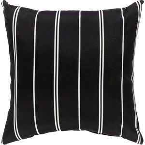 Vallarta 16 X 16 inch Black/White Pillow Cover
