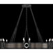 Mirage 12 Light 49.75 inch Black Chandelier Ceiling Light