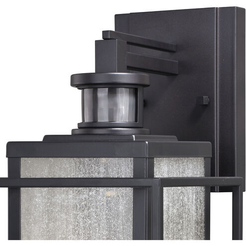 Hyde Park Espresso Bronze Outdoor Motion Sensor, Dualux