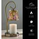 Perry 14.5 inch 50 watt Antique Brass Candlewarmer Lamp Portable Light, Simplee Adesso