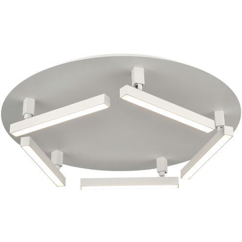 Gammahydrae AC LED LED 19.75 inch Matte White Flush Mount Ceiling Light