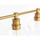 Gene 5 Light 47 inch Brass Wall sconce Wall Light