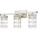 Archer 3 Light 25 inch Brushed Nickel Vanity Wall Light