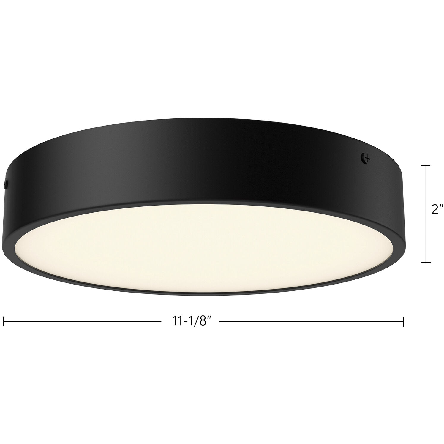 Alora Mood Adelaide LED 11.13 inch Matte Black Flush Mount Ceiling Light