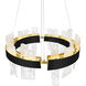 Guadiana LED 24 inch Black Chandelier Ceiling Light