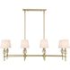 Arques Linear Chandelier Ceiling Light