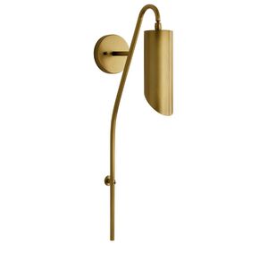 Trentino 1 Light 3 inch Natural Brass Wall Sconce Wall Light