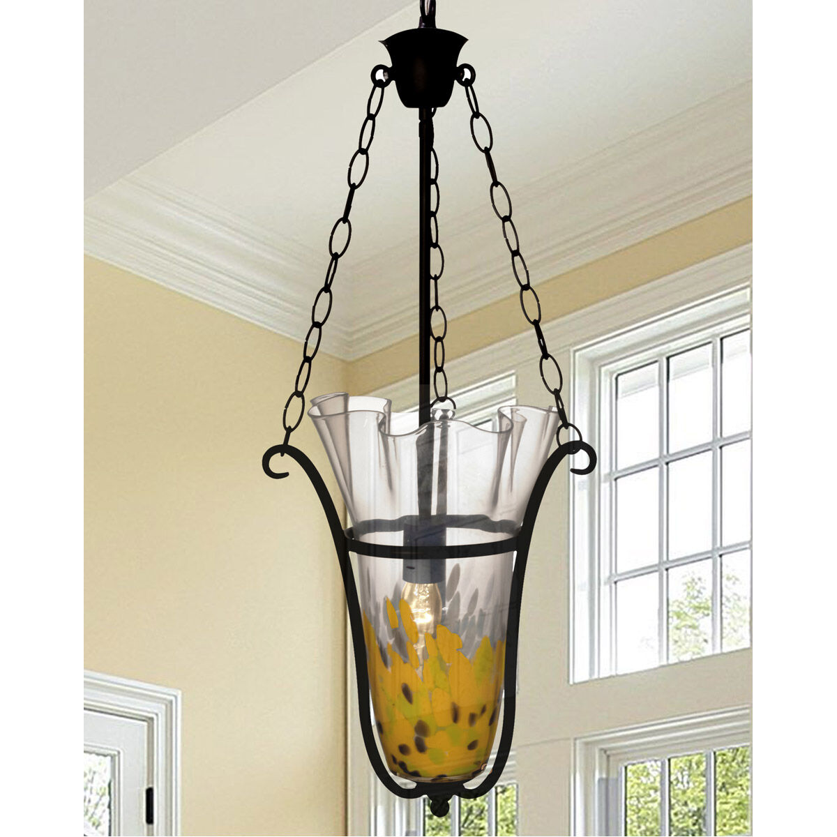 Springdale LED 14 inch Oil Rubbed Bronze Pendant Ceiling Light