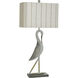 Shorebird 35 inch 100.00 watt Sandpiper Gray Table Lamp Portable Light
