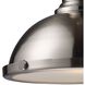 Chadwick 1 Light 13 inch Satin Nickel Pendant Ceiling Light