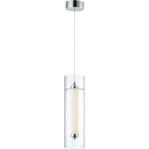 Centrum LED 5 inch Polished Chrome Mini Pendant Ceiling Light
