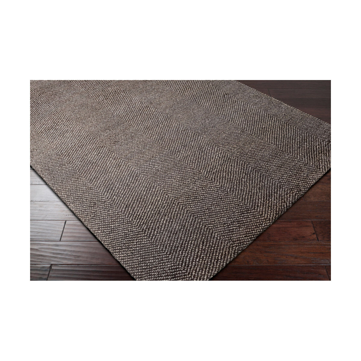Parma 72 X 48 inch Charcoal/White Rugs