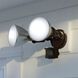 Outdoor Security LED 6.25 inch Bronze Outdoor Security