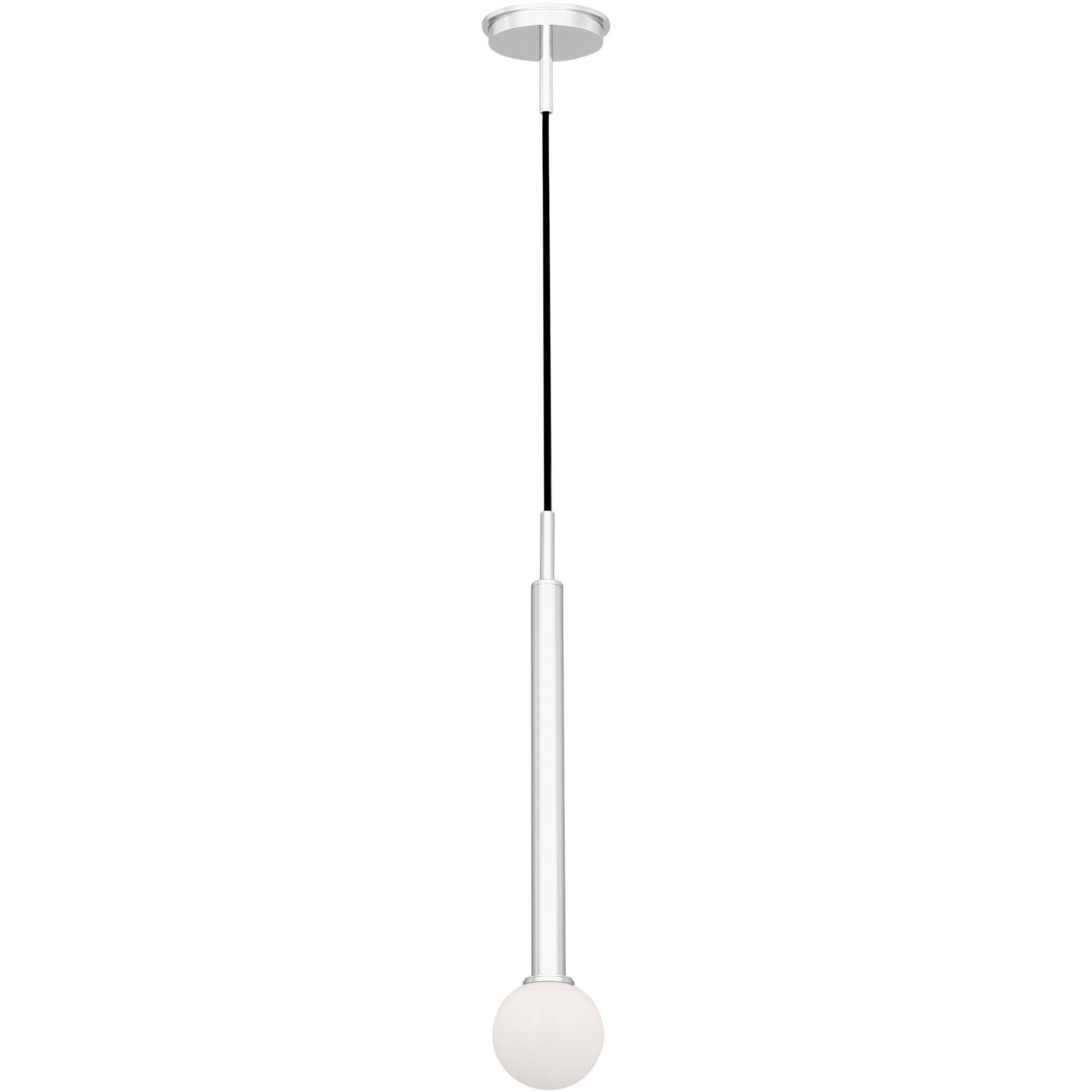 Kelly by Kelly Wearstler Nodes 1 Light 8 inch Polished Nickel Pendant Ceiling Light