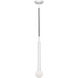 Kelly by Kelly Wearstler Nodes 1 Light 8 inch Polished Nickel Pendant Ceiling Light