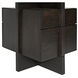 Bridge 84 X 32 inch Ebony Walnut Desk