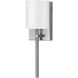 Galerie Avenue LED 6 inch Brushed Nickel ADA Indoor Wall Sconce Wall Light