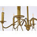 Westley 6 Light 24 inch Brass Pendant Ceiling Light