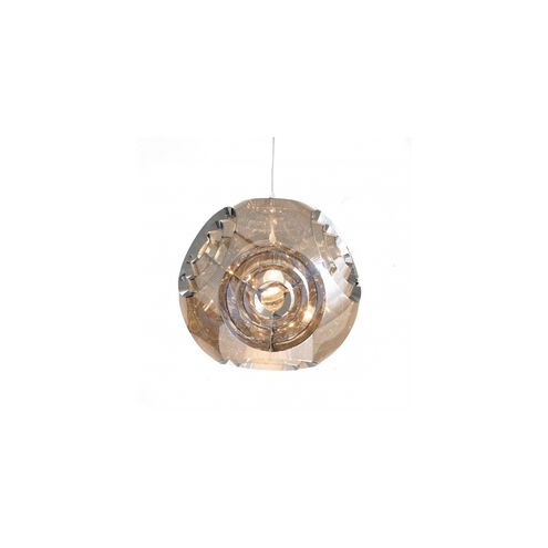 Canada 1 Light 16 inch Chrome Single Pendant Lighting Ceiling Light