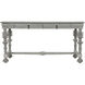 Portuguese 60 X 28 inch Distressed Grey Desk, Small