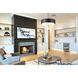 Counterpoint 5 Light 24 inch Matte Black Chandelier Ceiling Light