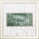Christmas Collection Green Framed Art