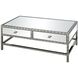 Riveting 43 X 24 inch Mirror Coffee Table