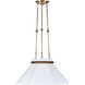 Mood Swings 1 Light 32 inch Heritage White and Heritage Bronze Pendant Ceiling Light