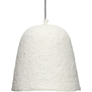 Tablet 1 Light 10 inch Off White Pendant Ceiling Light