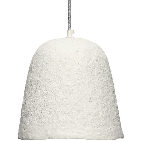 Tablet 1 Light 10 inch Off White Pendant Ceiling Light