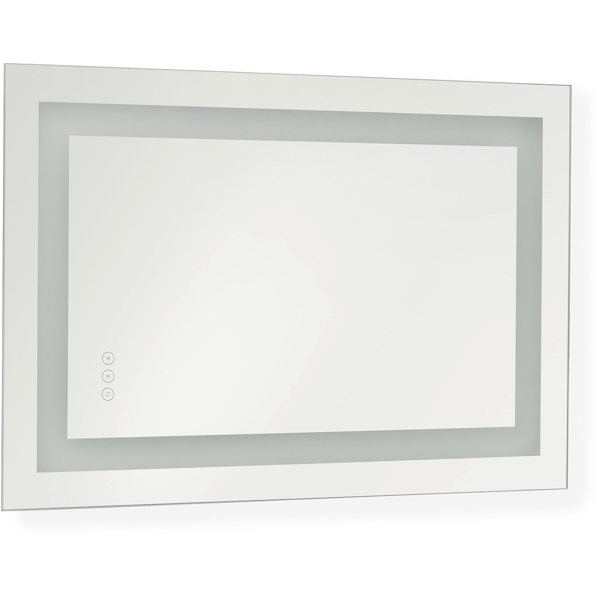 Mera 36 X 24 inch Might Bright White LED Wall Mirror