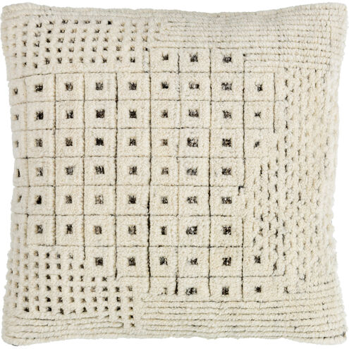Tunisia 20 inch Ivory Pillow Kit