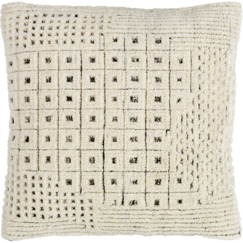 Tunisia 20 X 5 inch Ivory Pillow Kit