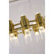 Canada 24 Light 31.5 inch Satin Brass Chandelier Ceiling Light