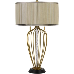 Laval 31 inch 60 watt Antique Brass and Black Table Lamp Portable Light