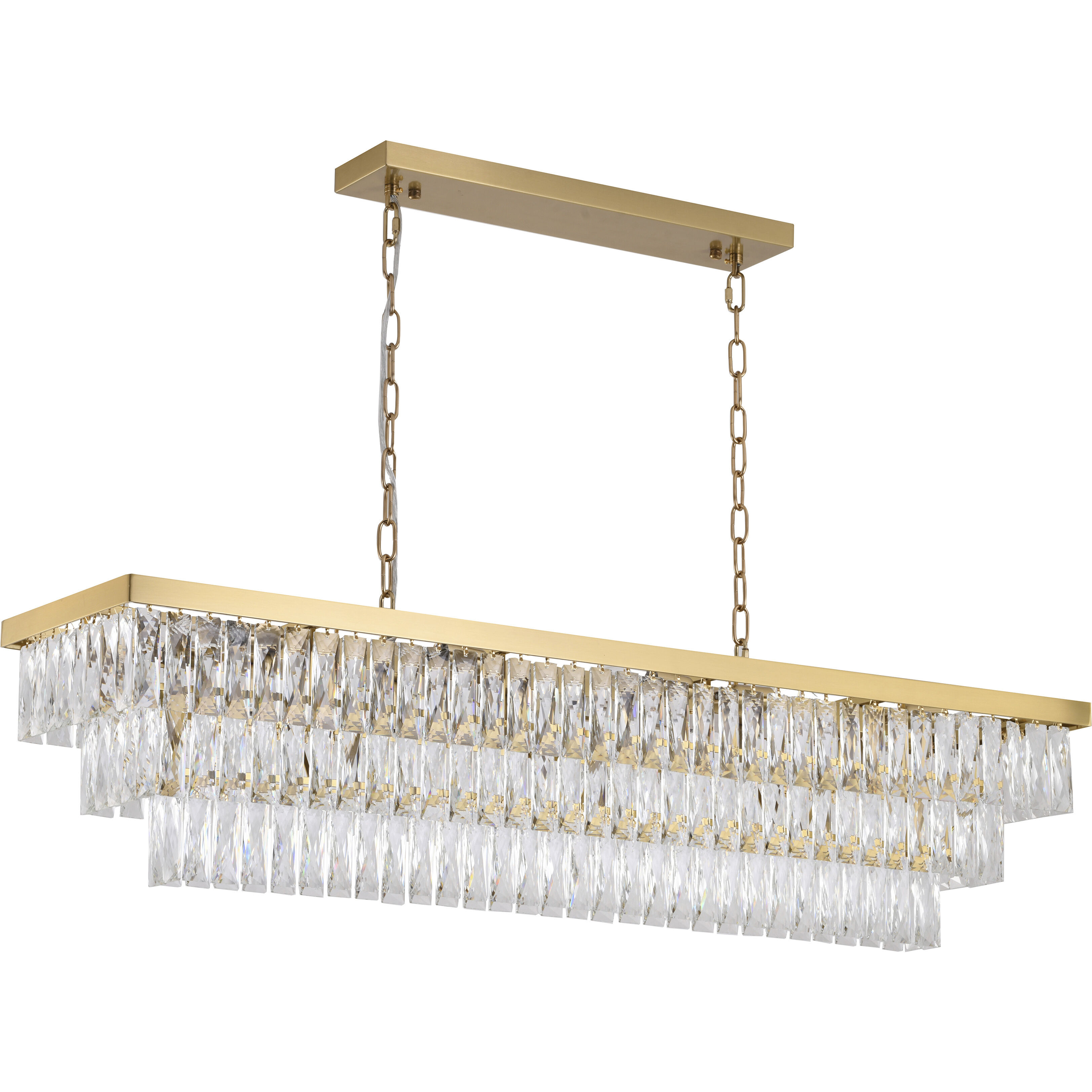Canada 16 Light 12 inch Gold Chandelier Ceiling Light