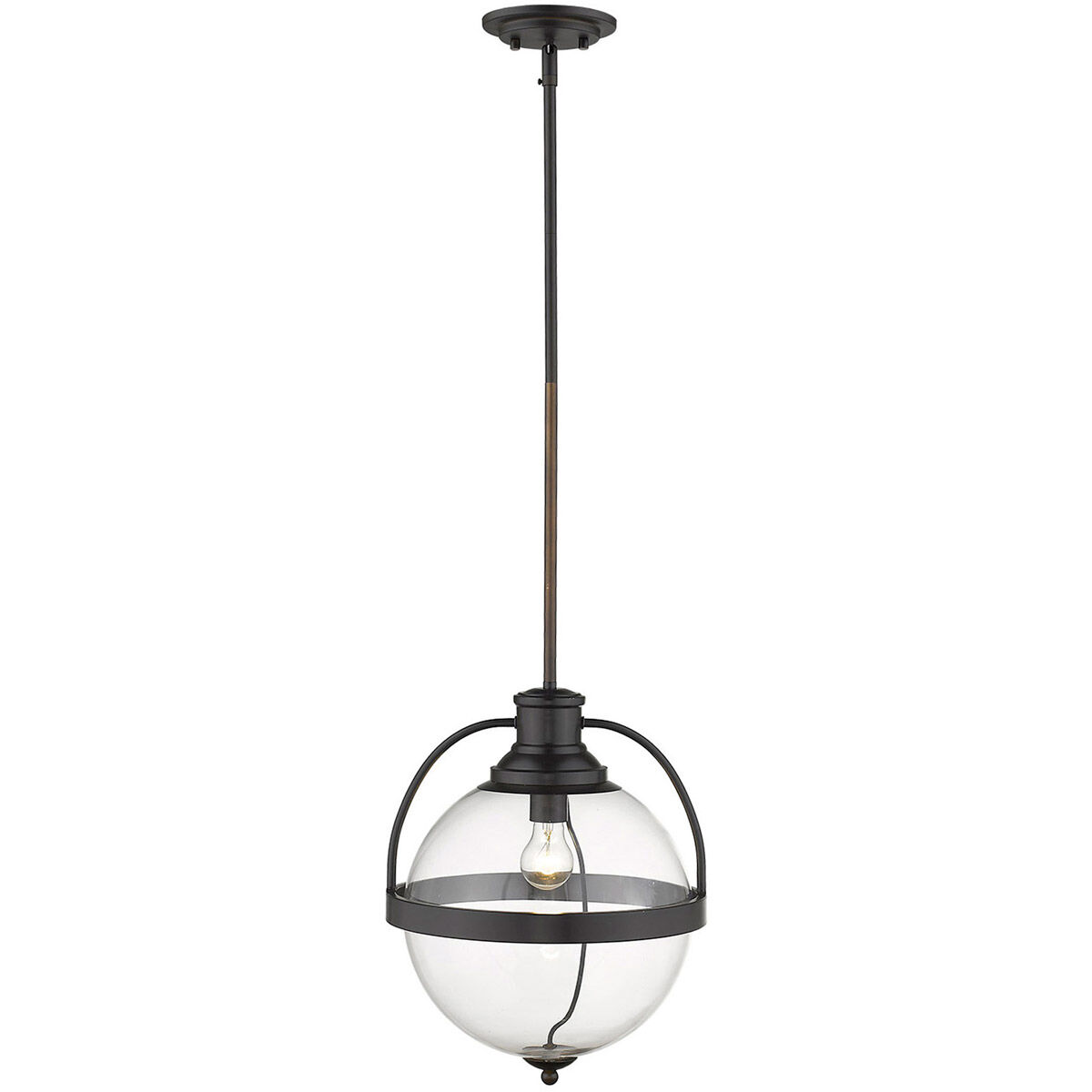 Kassian 1 Light 13 inch Oil-Rubbed Bronze Pendant Ceiling Light in Oil Rubbed Bronze