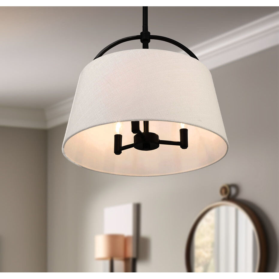 Headington 3 Light 18 inch Coal Island Light Ceiling Light
