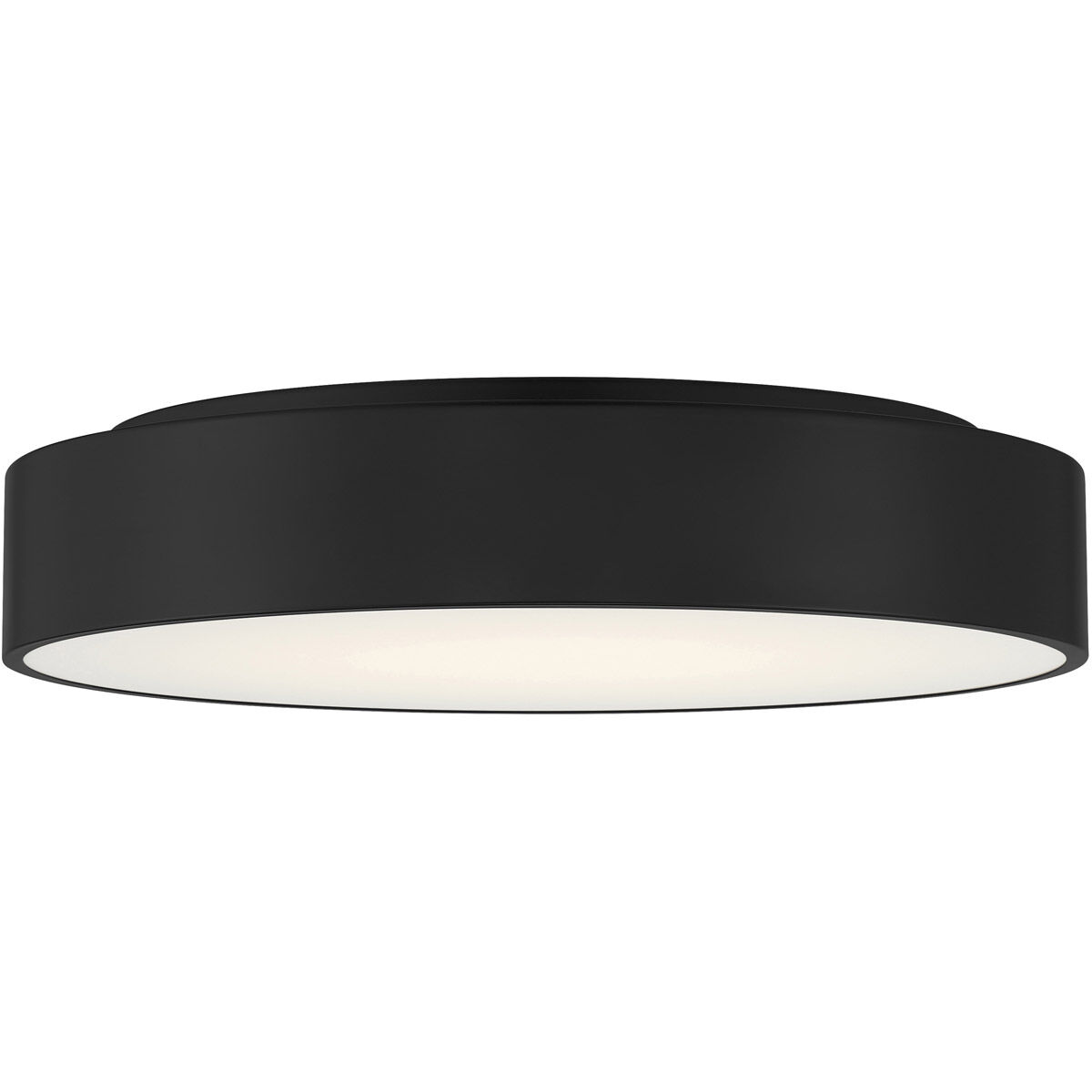 Como LED 21.75 inch Black Flush Mount Ceiling Light