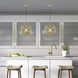 Ashland 1 Light 13 inch Soft Gold Pendant Ceiling Light