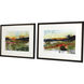 Landscapes Collection Green Framed Art