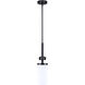 Malloy 4 Light 23.25 inch Matte Black Chandelier Ceiling Light