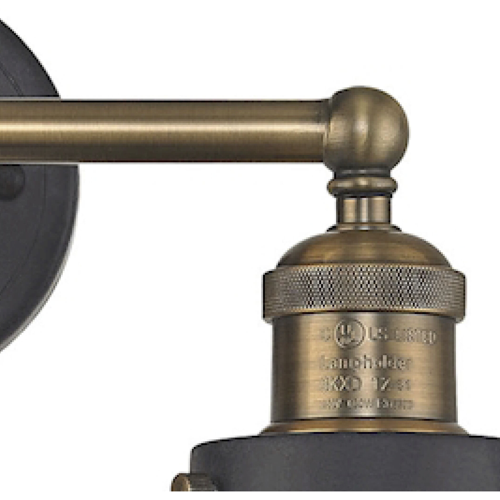 English Pub 2 Light 18 inch Antique Brass Vanity Light Wall Light