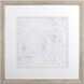 Choir Neutral and Gray and Metallic Framed Art