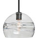 Spirit 10 1 Light Black Stem Pendant Ceiling Light