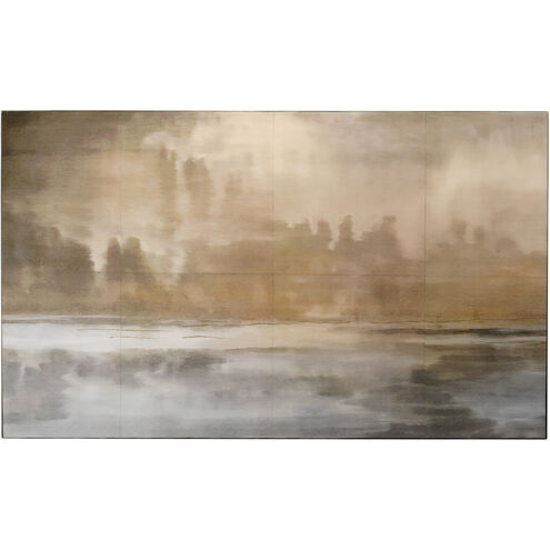 Cloudscape Taupe & Slate Lacquer Wall Art
