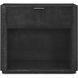 Kesden 32 X 28 inch Silent Black Nightstand, Wooden